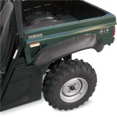 4/PK FENDER FLARES RHINO F.BLK